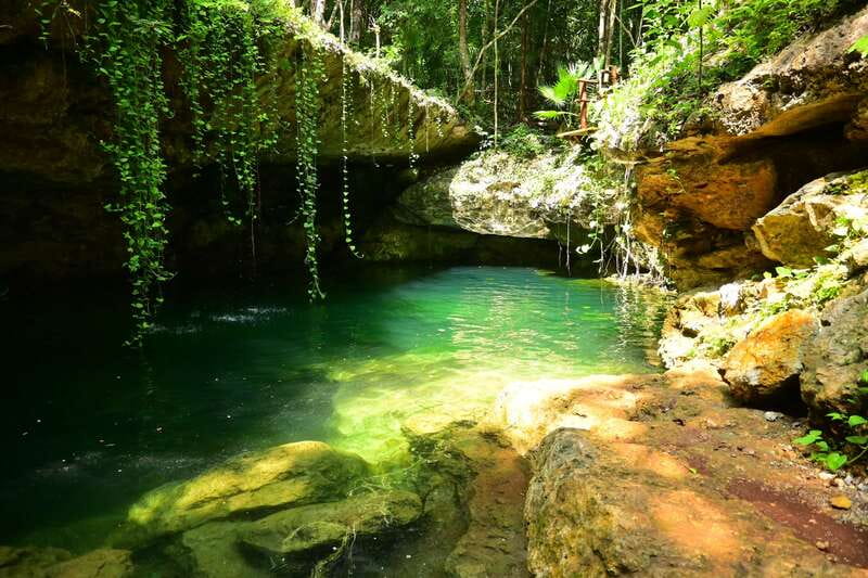 Cancún: Cenotes Adventure with Tequila Tasting & Mayan Snack - Tequila tasting after the swims