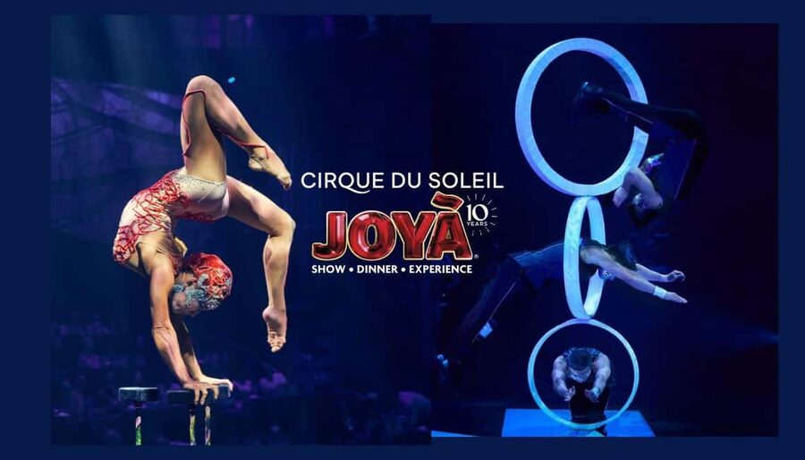 Cancún: Cirque du Soleil JOYÀ Show Ticket - The dining experience before the curtain