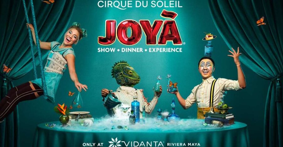 Cancún: Cirque du Soleil JOYÀ Show Ticket - Transportation from Cancún and Playa del Carmen