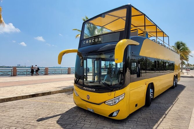 Cancun City Sightseeing and Shopping Tour on a Double Decker bus - El Meco: the most worthwhile stop