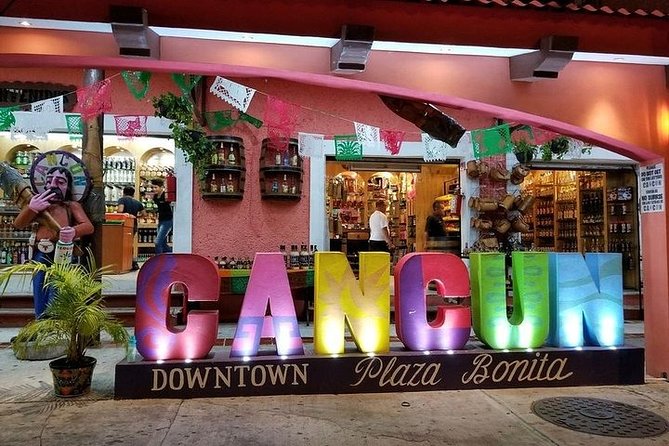 Cancun City Sightseeing Tour - Playa Delfines and the Cancun letters