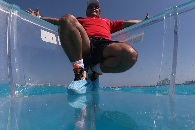 Cancún Clear Boat 90 minutes tour perfect for photos and families - Forty-five minutes around Cancún
