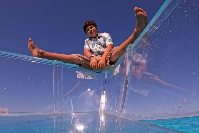 Cancún Clear Boat 90 minutes tour perfect for photos and families - Who will get the most from this outing