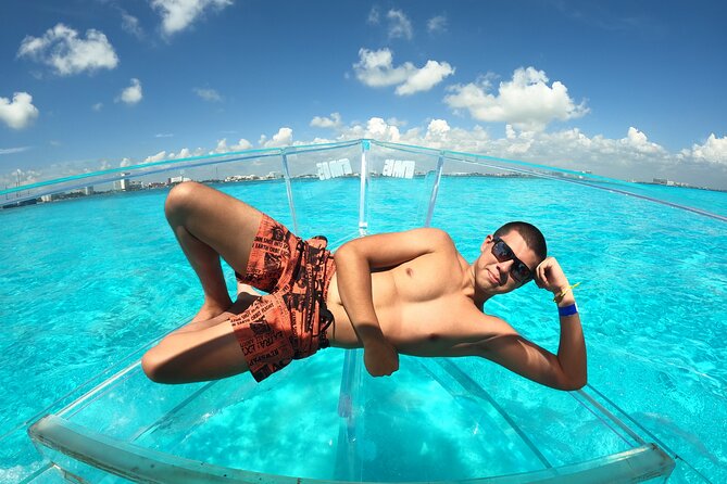 Cancun Clear Boat Tour Explore Nichupte and the Cancun Sea - What the crew adds to the ride