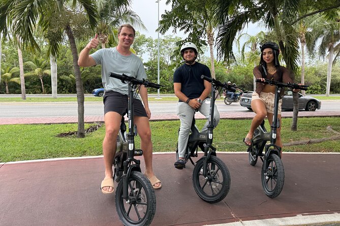 Cancun E-Bike Experience - Glide Through Paradise #1 Tour 1.5hr - Trikes, scooters, and the guide factor