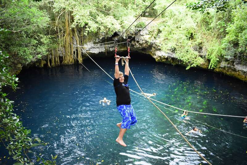 Cancún: Extreme Buggy Adventure with Ziplines & Cenote - Cenote Verde Lucero gives the day its best pause