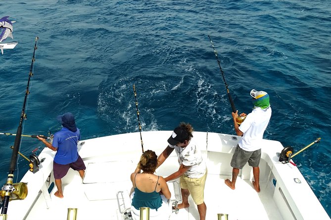 Cancun fishing charter if you don't fish you don't pay 46ft yacht 12pax 25P14 - What is included, and what costs extra
