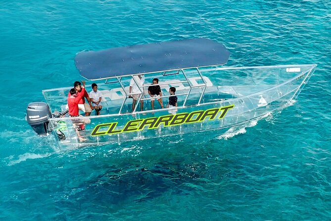 Cancun Glass Boat Sightseeing Cruise - Wildlife, guides, and the photo question