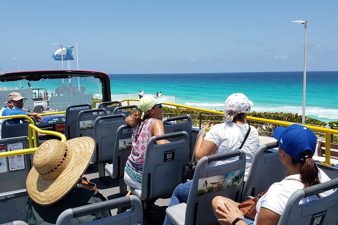 Cancun Guided Bus City Tour (from Cancun and Riviera Maya) - Riding through the hotel zone and beside Nichupte Lagoon