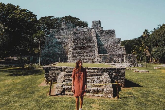 Cancun Guided Sightseeing El Meco Site, Letters and Shopping - El Meco gives the day a worthwhile historical start