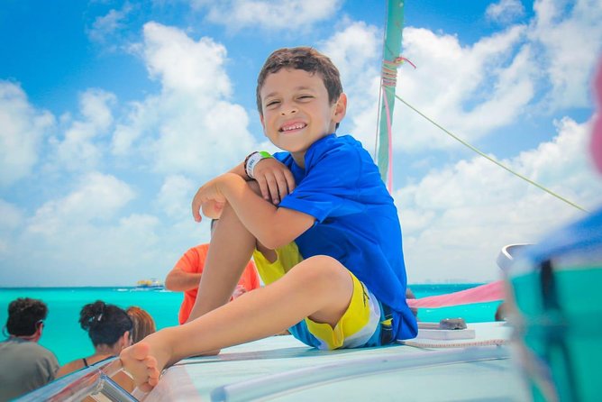Cancun Half-Day Sailing Catamaran Cruise to Isla Mujeres - Leaving Playa Langosta at noon