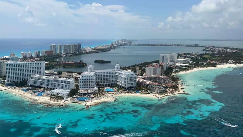 Cancun Hotel Zone: Panoramic Flight - What you see over Cancun’s hotel zone