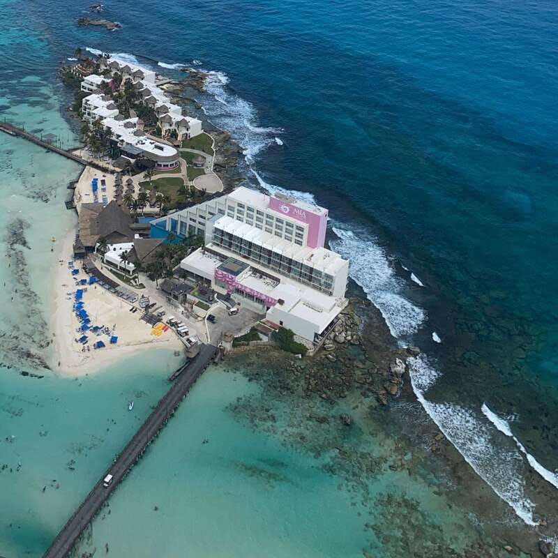 Cancun Hotel Zone: Panoramic Flight - Cabin comfort, heat, and motion sickness