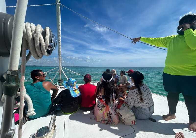 Cancun: Isla Mujeres Catamaran with buffet, drinks & snorkel - The ride back to Cancun