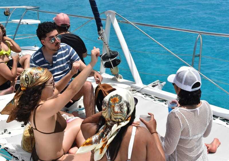 Cancun: Isla Mujeres Only Adults Catamaran, drinks & snorkel - What this Cancun to Isla Mujeres day is really like