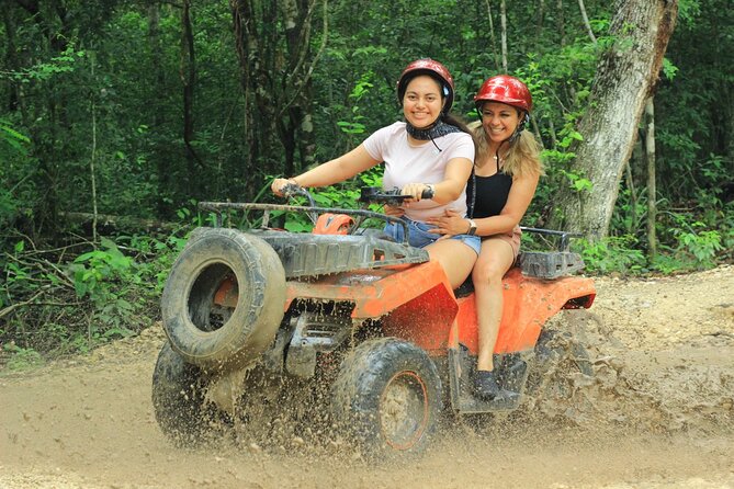 Cancun Jungle Adventure ATVs, Ziplines & Cenote Swim - Three adventures in one Cancun outing