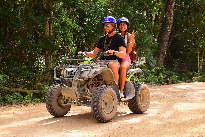 Cancun Jungle Escape: ATV's + Zip Lines + Cenote + Lunch - Zip Lines and Suspension Bridges