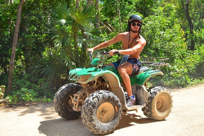 Cancun Jungle Escape: ATV's + Zip Lines + Cenote + Lunch - Hotel Pickup Across Cancun and Puerto Morelos