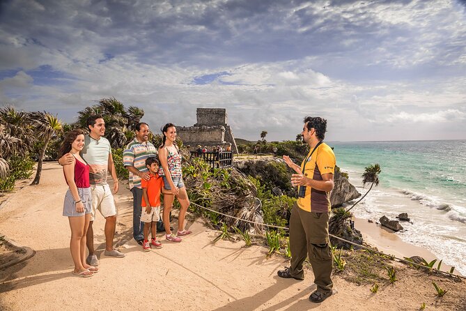 Cancun Jungle Tour: Tulum, Cenote Snorkeling, Ziplining, Lunch - Tulum’s cliff-top Maya site