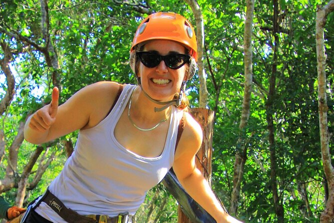 Cancun Jungle Tour: Tulum, Cenote Snorkeling, Ziplining, Lunch - The adventure park near Chemuyil