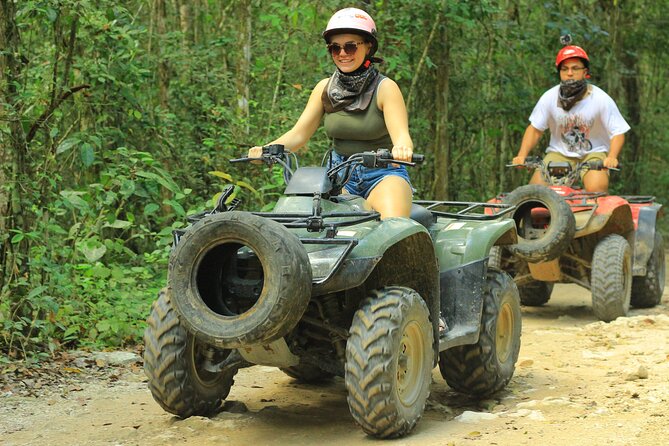 Cancun Mayan Pass: ATV, Cenote, Zipline, Transportation & Horses - Guides can turn a rushed schedule into a good day