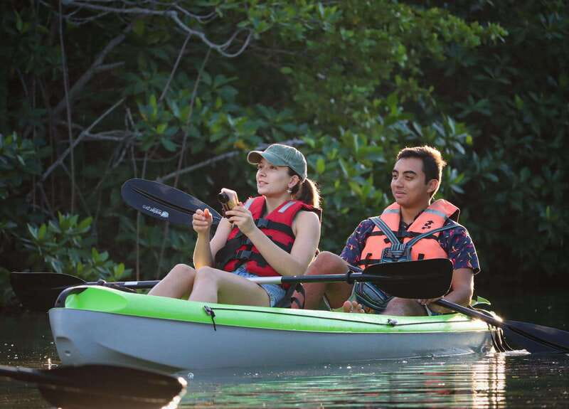 Cancun: Morning Kayak Adventure - Starting at Playa Langosta beside the lagoon