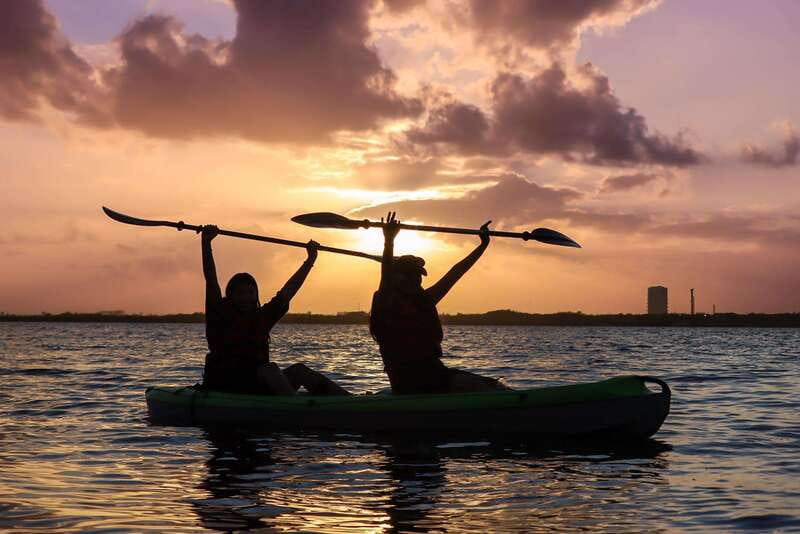 Cancun: Morning Kayak Adventure - The 15-minute safety briefing on Nichupté Lagoon