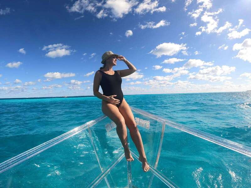 Cancún: Nichupté Lagoon Transparent Boat Tour with Drinks - The first 25 minutes: scenery from the lagoon