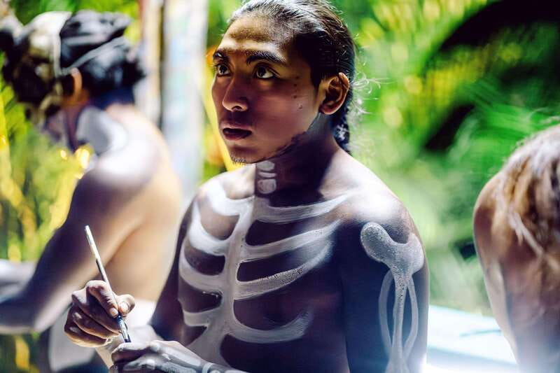 Cancun or Merida: Day of the Dead with Taco buffet - Chichikan Cenote after sunset