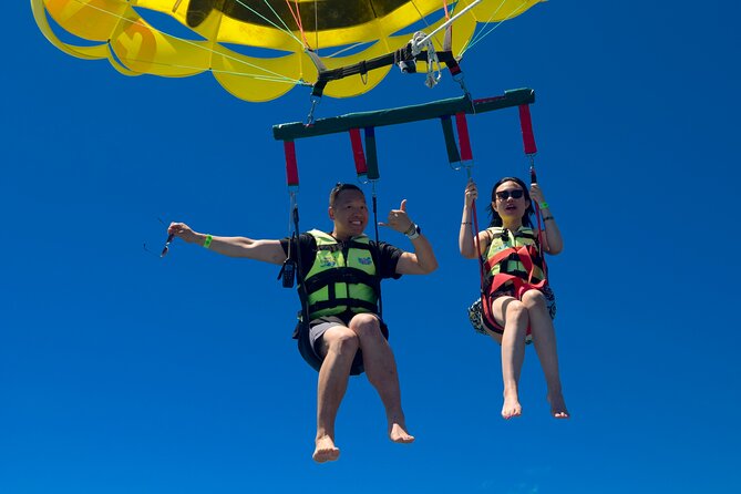 Cancun Parasail Open Schedule - Flying above Cancun in a short, simple outing
