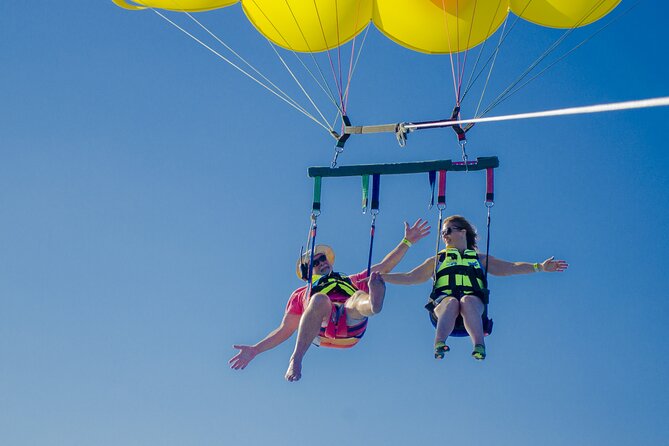 Cancun Parasail Open Schedule - The optional splash landing