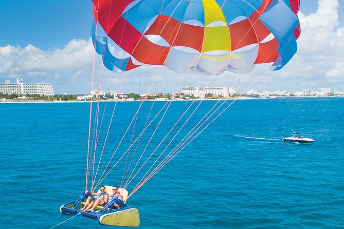 Cancun Parasailing Adventure - The flight itself: calm, high, and brief
