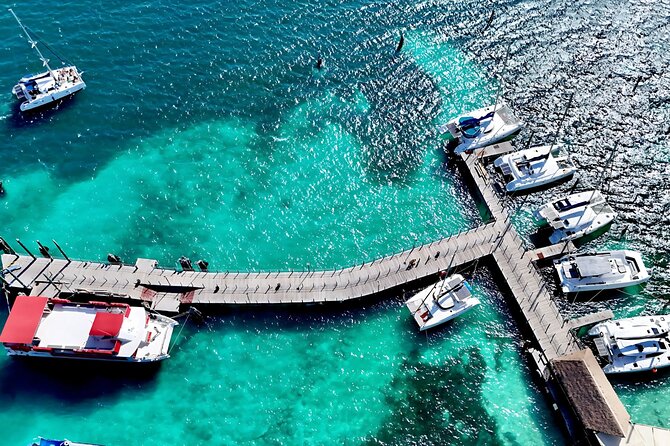 Cancun Private Catamaran Cruise– Open Bar & Snorkeling Experience - Setting sail from Playa Tortugas
