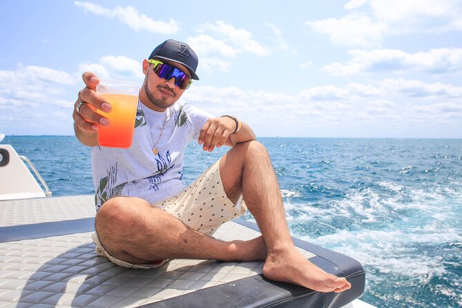 Cancun Private Catamaran Cruise– Open Bar & Snorkeling Experience - The crew and the feel onboard
