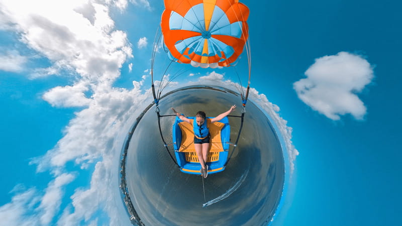 Cancún: Skyrider Parasailing Experience - My take: is the $80 total worth it?