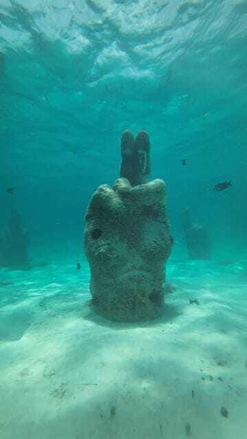 Cancun: Snorkeling Boat Tour with Gear - Cancun Underwater Museum and its concrete figures