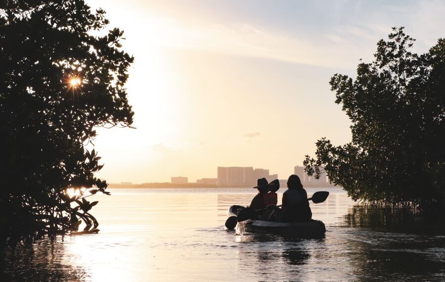 Cancun: Sunset Kayak Experience in the Mangroves - How hard is the paddling?