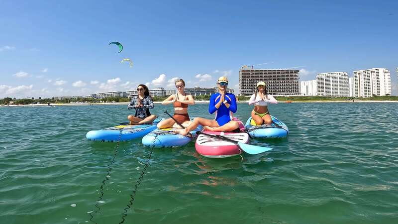 Cancún: Sup Yoga and Meditation over the Caribbean Sea - Starting beside the SLS Beach Hotel