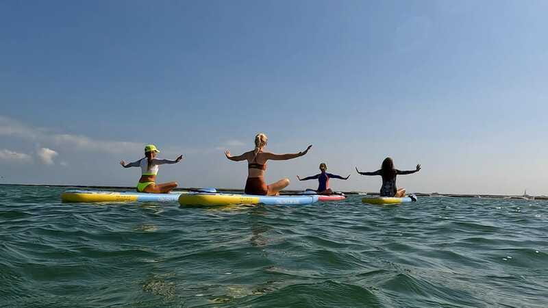 Cancún: Sup Yoga and Meditation over the Caribbean Sea - Fifty minutes of yoga on the board