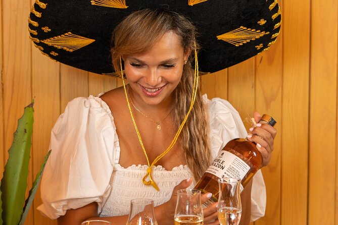 Cancun Tequila Tasting and Pairing - Taco al pastor with extra añejo