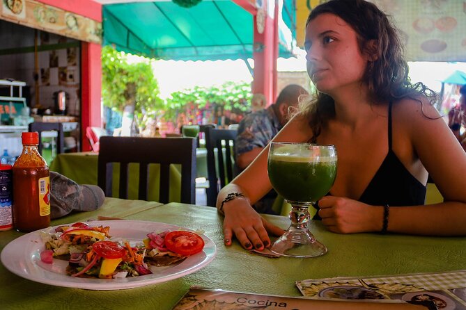 Cancun Walking Food Tour: Local Food, Markets, and Street Art. - Fresh fruit and local produce at Avenida Sunyaxchen 73