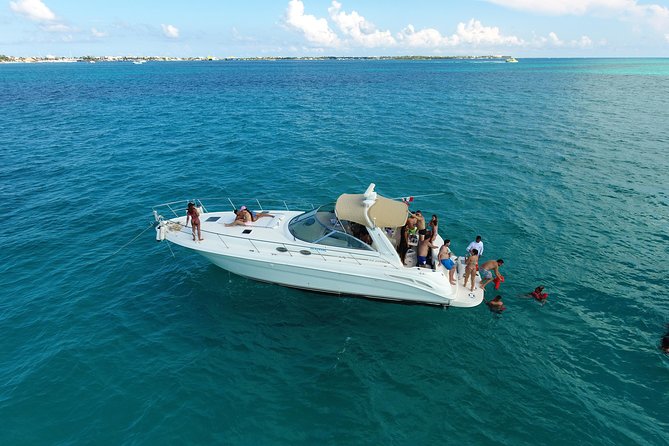 Cancun Yacht Charter to Isla Mujeres with Snorkeling -SR41H4 - A private yacht, not a shared party boat