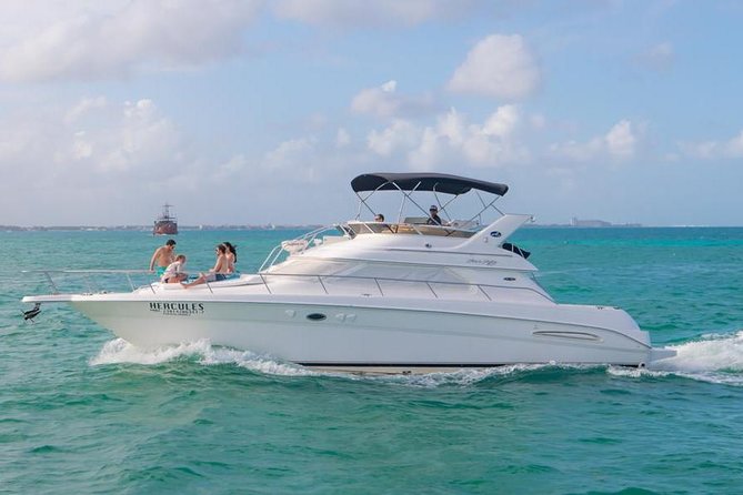 Cancún Yacht Rental SeaRay 46ft 25P13 - What the $370 group price really means
