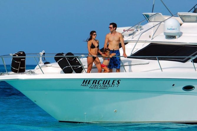 Cancún Yacht Rental SeaRay 46ft 25P13 - Swimming, snorkeling, and Isla Mujeres