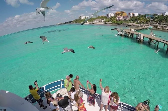 Catamaran Adventure Tour Isla Mujeres Unlimited from Cancun with Transportation - One hour at Playa Norte