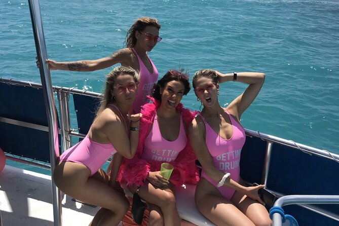 Catamaran Party Boat Cancun - The Isla Mujeres portion and the two possible stops