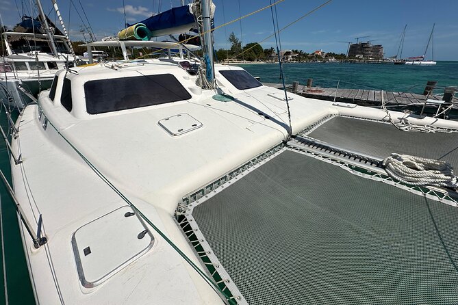 Catamaran to Isla Mujeres – Kids Go Free! (Only Pay Dock Fee) - Free time downtown on Isla Mujeres