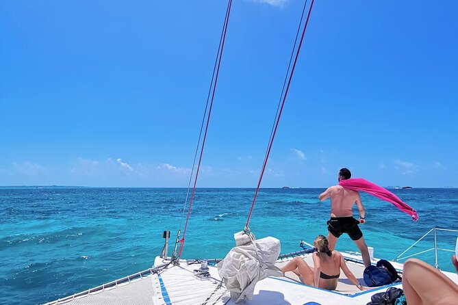 Catamaran to Isla Mujeres, Open bar, buffet, Beach Club Included - What kind of Isla Mujeres day this really is