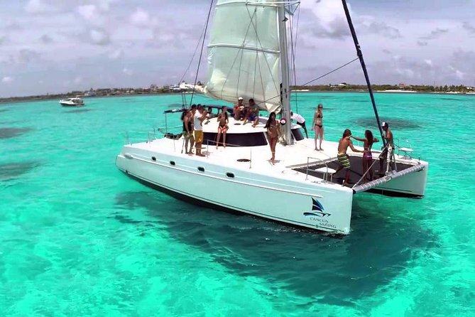 Catamaran Tour to Isla Mujeres from Cancun or Riviera Maya - Spinnaker sailing and the activity wording