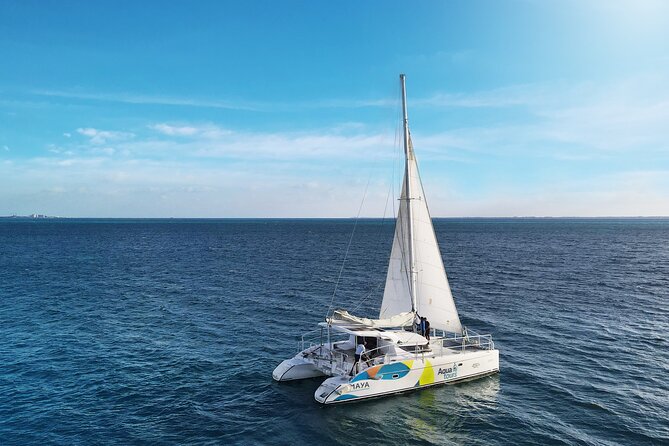Catamaran Tour to Isla Mujeres Open bar and Lunch - Who will enjoy this day most
